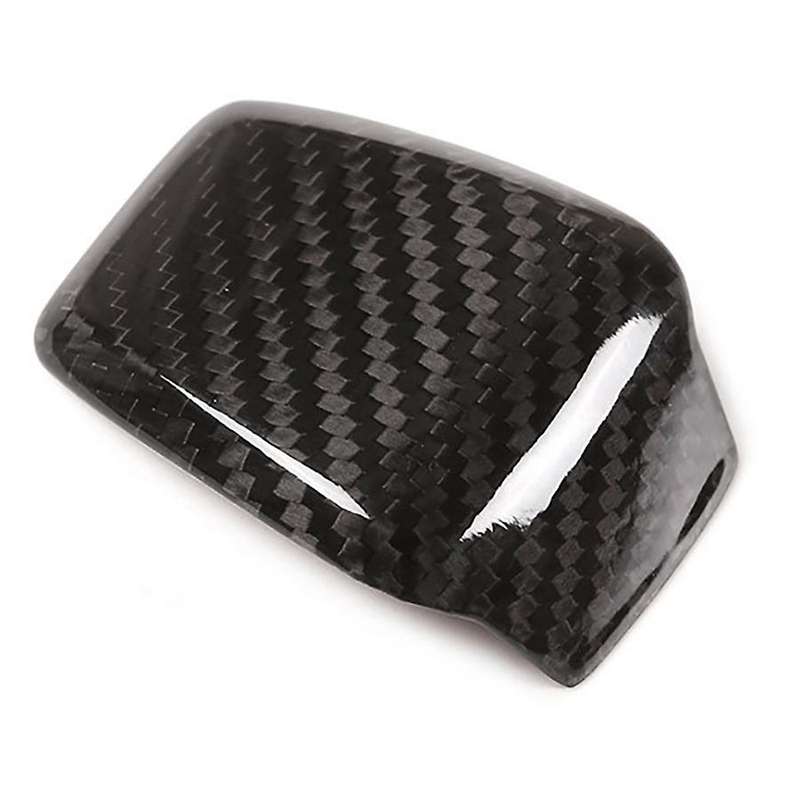 Real Carbon Fiber Steering Wheel Decoration Frame Strip Cover Trim V Frame Base for Giulia Stelvio