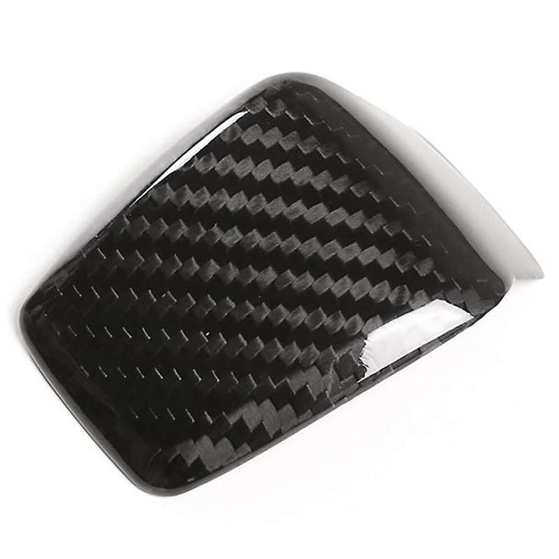 Real Carbon Fiber Steering Wheel Decoration Frame Strip Cover Trim V Frame Base for Giulia Stelvio