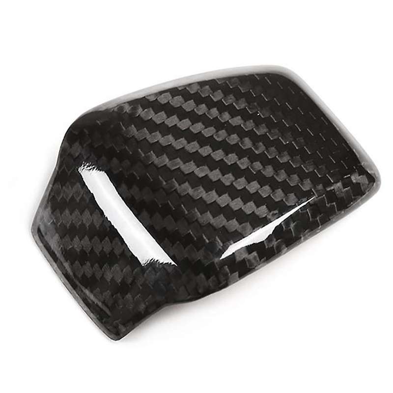 Real Carbon Fiber Steering Wheel Decoration Frame Strip Cover Trim V Frame Base for Giulia Stelvio