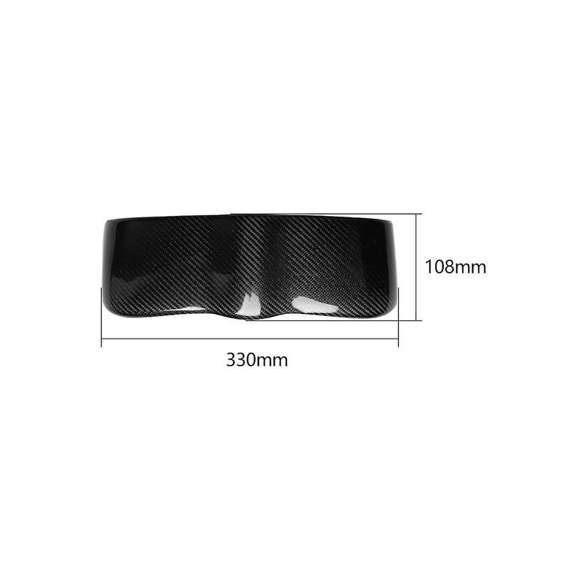 Real Carbon Fiber Steering Wheel Instrument Panel Trim Dashboard Panel Speedometer Cover for 350z Z