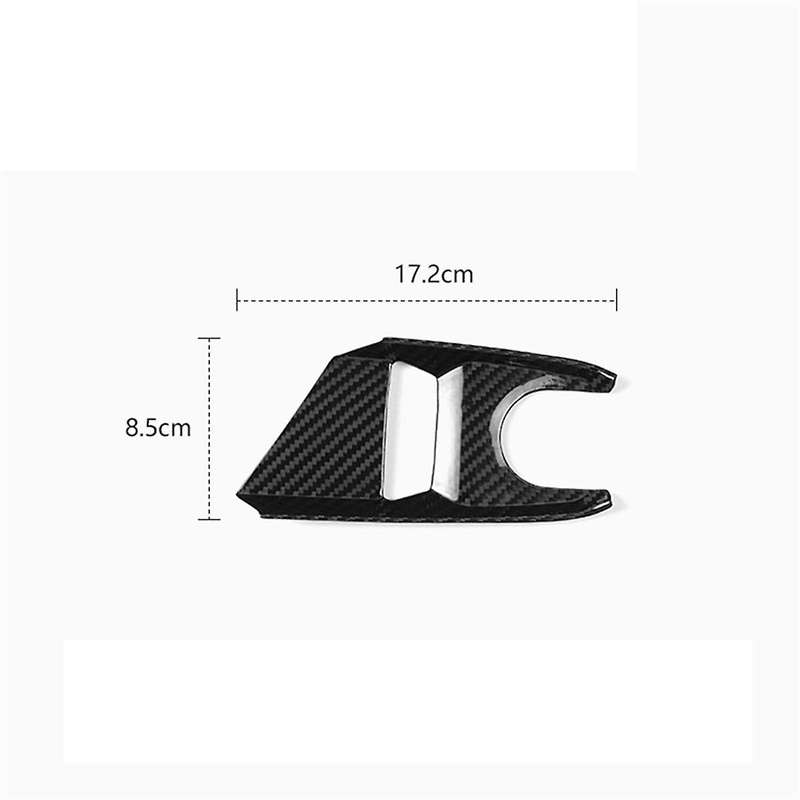 Real Carbon Fiber Sticker for C8 2020-2023 Center Control Button Panel(Carbon Fiber)