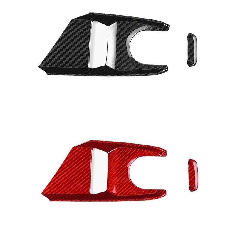 Real Carbon Fiber Sticker for C8 2020-2023 Center Control Button Panel(Carbon Fiber)