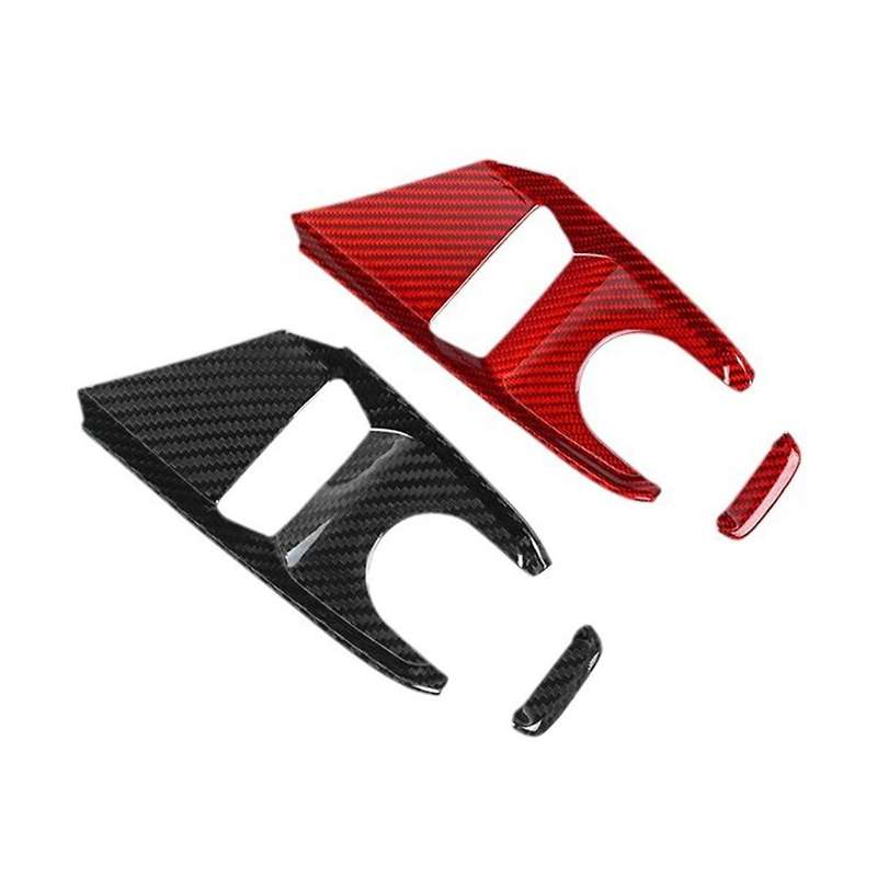 Real Carbon Fiber Sticker for C8 2020-2023 Center Control Button Panel(Carbon Fiber)
