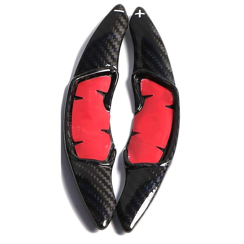 Real Carbon Fiber Steering Wheel Shift Paddle Switch Level for XV BRZ GT86 FR-S Black