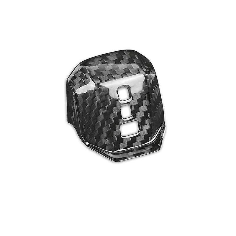 Real Carbon Fiber Sticker Car Gear Shift Knob Cover for Golf 8 Mk8 2021-2023