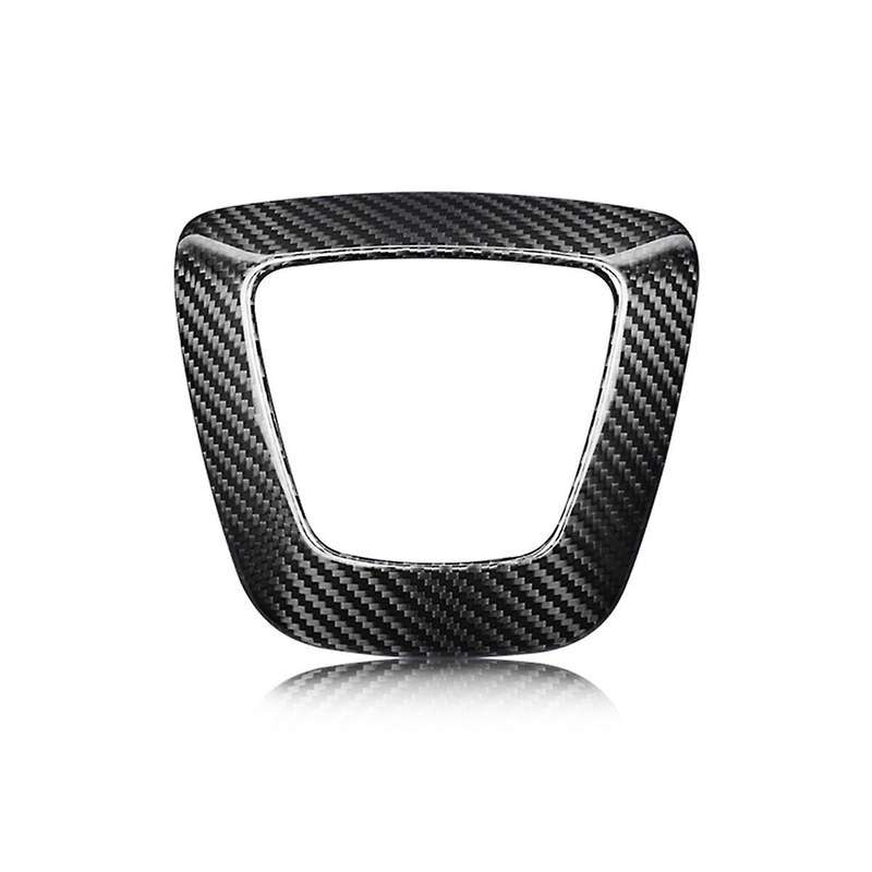 Real Carbon Fiber Sticker Car Steering Wheel Cover for 2024 Interior Accessories
