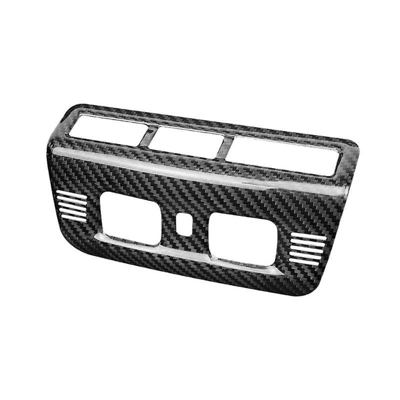Real Carbon Fiber Sticker for C8 2020 2021 2022 2023 Front Reading Lamp Frame Interior Accessories