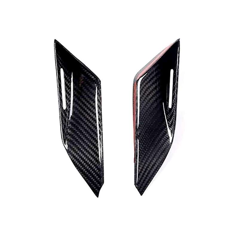 Real Dry Carbon Fiber for 992 2019-2023 Car Inner Door Handle Bowl Cover Trim Interior Accessories