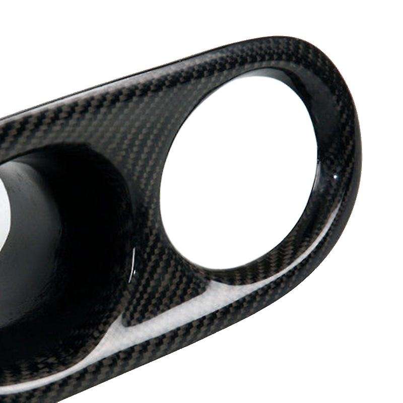 Real Carbon Fog Light Cover Surrounds Air Duct for 3 Series E46 01-06