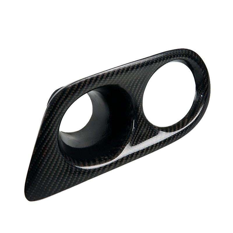 Real Carbon Fog Light Cover Surrounds Air Duct for 3 Series E46 01-06