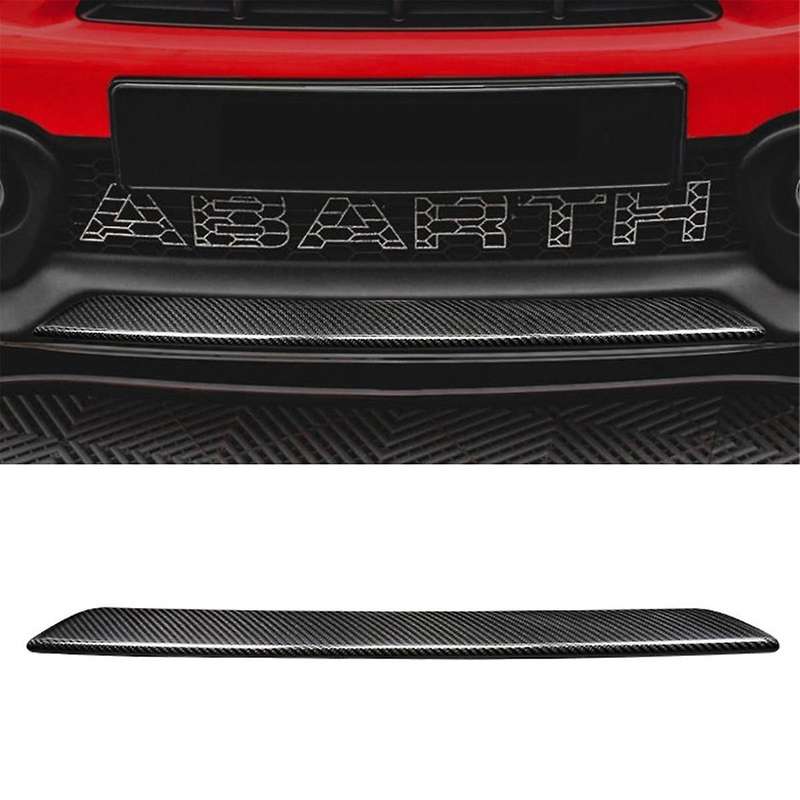 Real Hard Carbon Fiber Car Front Bumper Decorarion for 595 2017-2023 Car Accessories