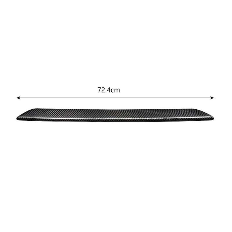 Real Hard Carbon Fiber Car Front Bumper Decorarion for 595 2017-2023 Car Accessories