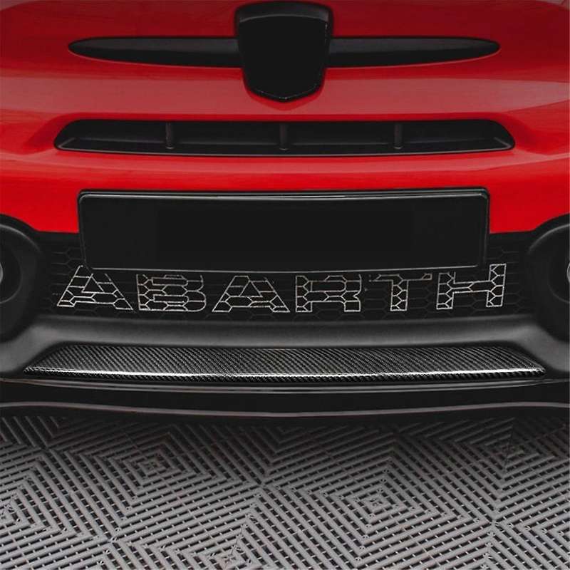 Real Hard Carbon Fiber Car Front Bumper Decorarion for 595 2017-2023 Car Accessories