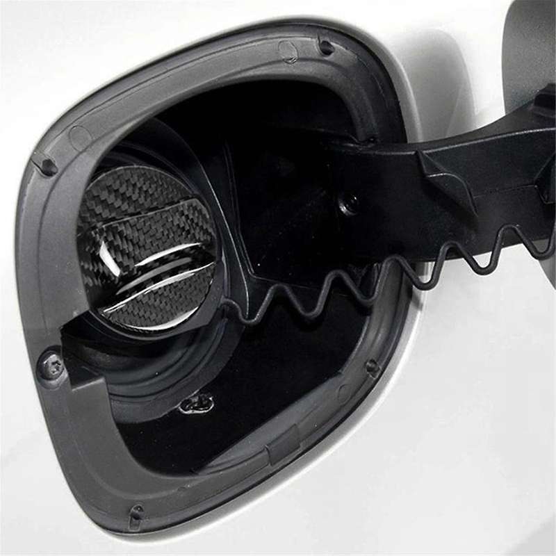 Real Hard Carbon Fiber Car Fuel Tank Cap Cover Trim for XC90 XC60 XC40 S80 S40 S60 S90 S60 V40 V70 S