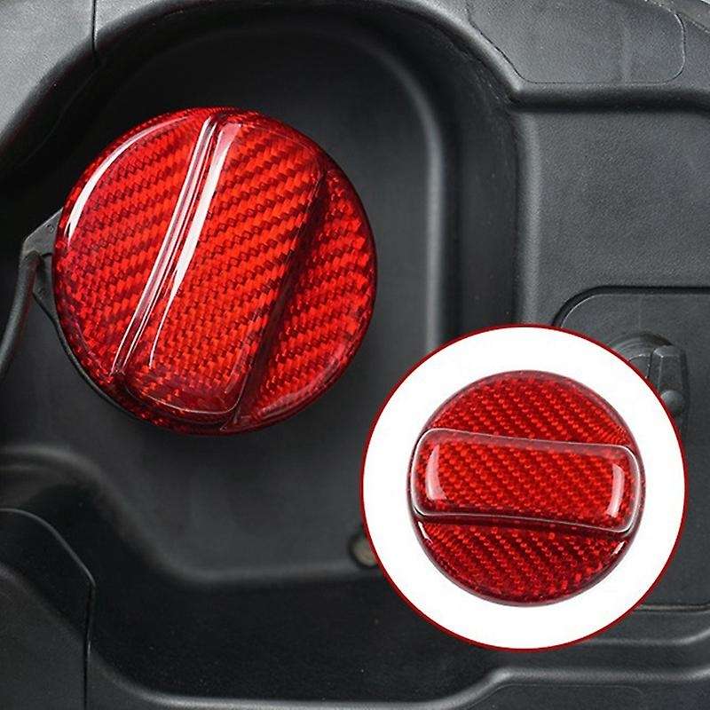 Real Hard Carbon Fiber Car Fuel Tank Cap Trim Cover Universal for Gr86 2021 2022 2023 Yaris(a)