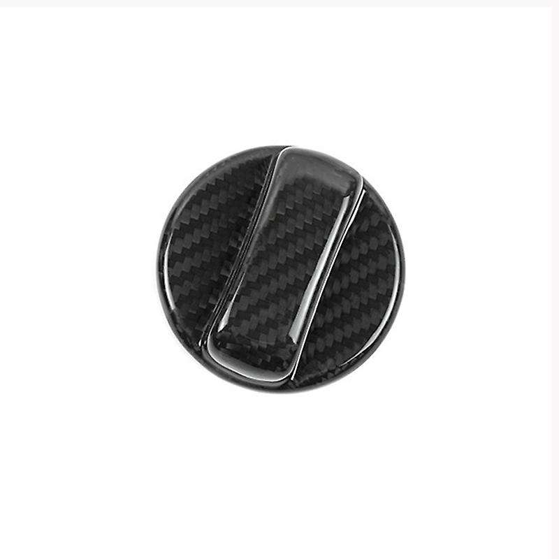 Real Hard Carbon Fiber Car Fuel Tank Cap Trim Cover Universal for Gr86 2021 2022 2023 Yaris(b)
