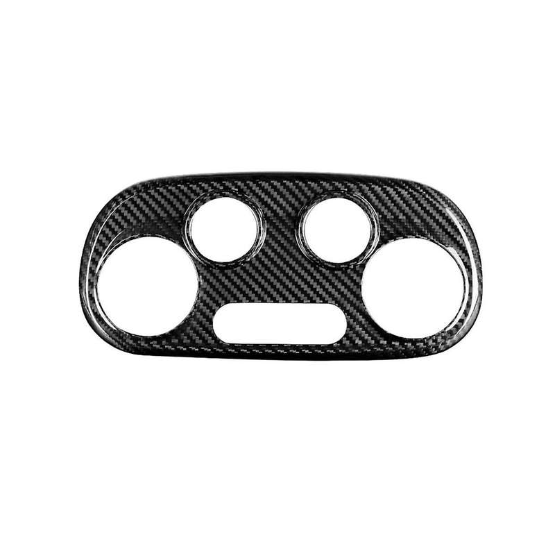 Real Hard Carbon Fiber AC Control Panel Frame for 595 2012-2023 for 2008-2023 AC