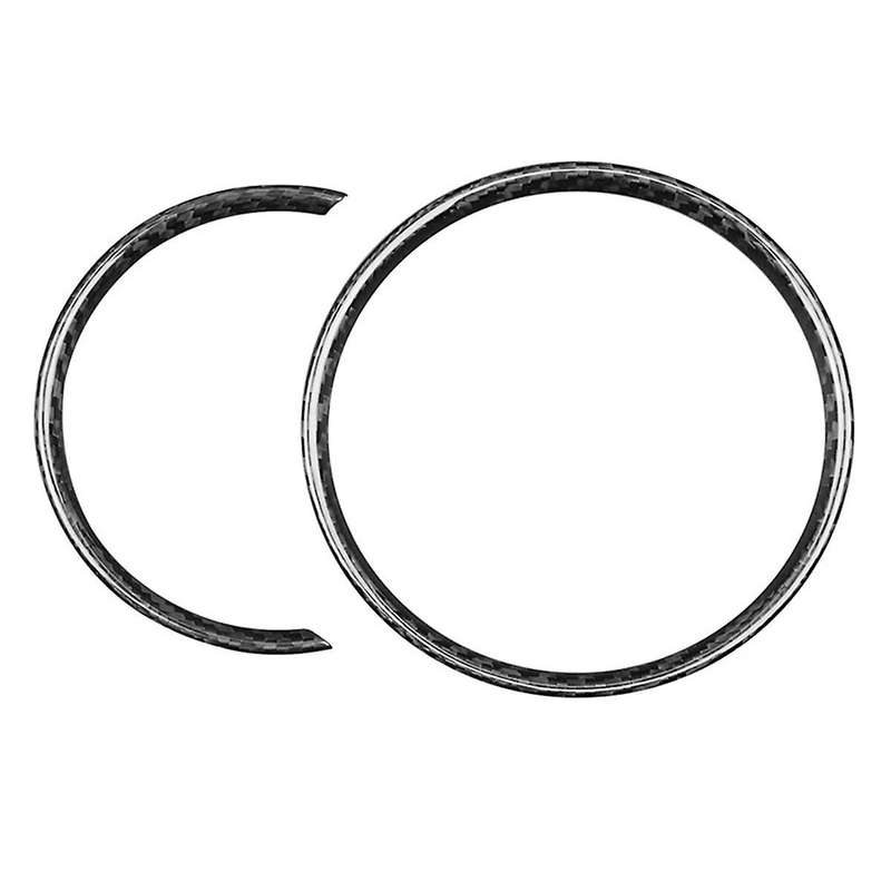 Real Hard Carbon Fiber Car Tachometer Stickers for MINI ONE S JCW F54 F55 F56 F57 F60 Car Interior A