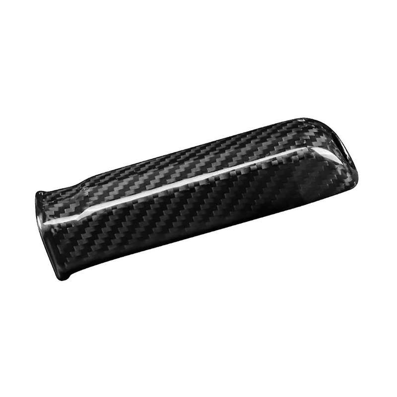 Real Hard Carbon Fiber Cover for 2010-2014 Replace Handbrake Grip Handle Interior Trim Accessories