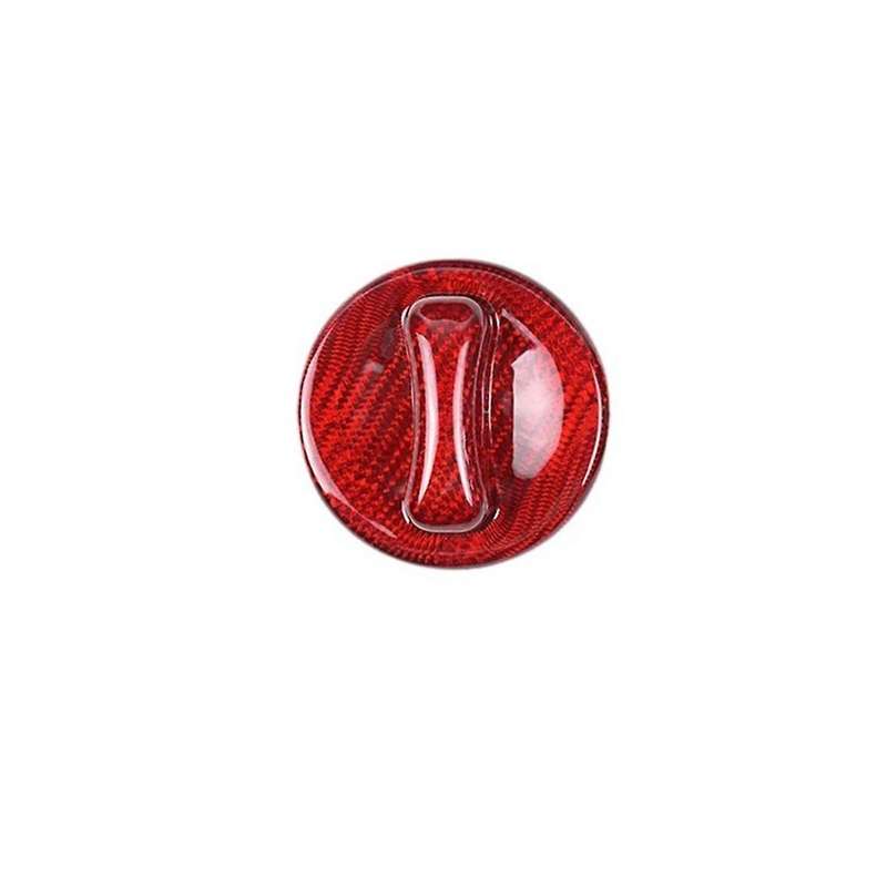 Real Hard Carbon Fiber Fuel Tank Cap Cover Universal for C300 C63S E63S E55 CLA CLK (A)
