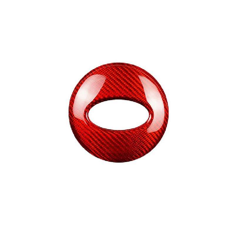 Real Hard Carbon Fiber Sticker for / 2022-2024 Car Steering Wheel Center Cover Accessories,A