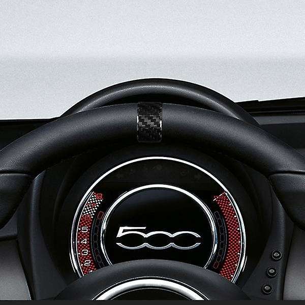 Real Hard Carbon Fiber Sticker for 2020 2021 2022 2023 Car Steering Wheel Ring Cover Trim Accessorie