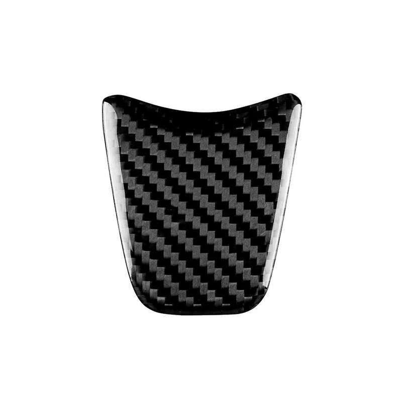 Real Hard Carbon Fiber Sticker for 595 2012 2013 2014 2015 Car Steering Wheel Cover Accessories