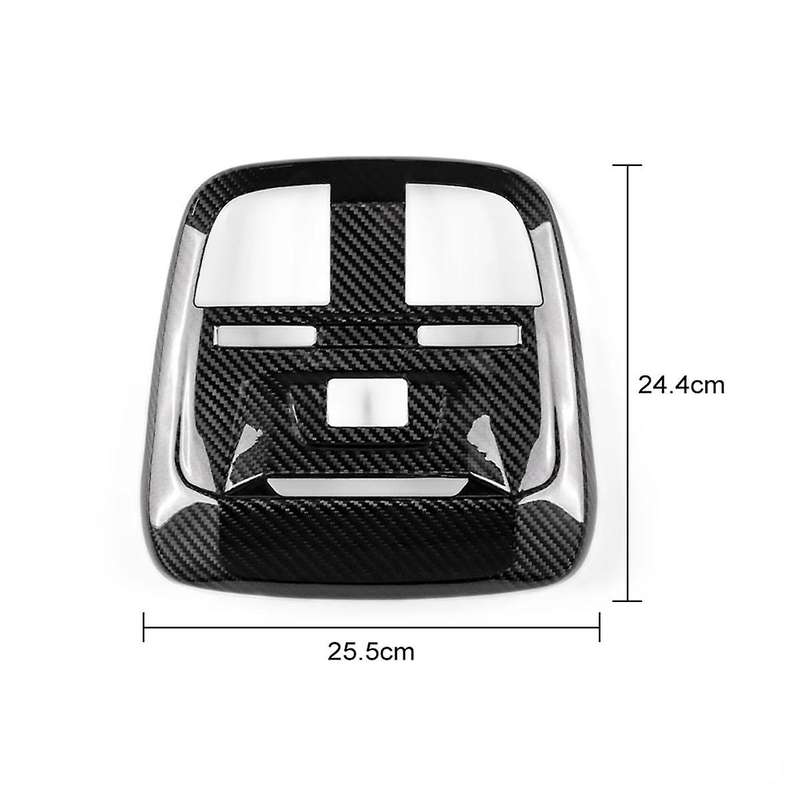 Real Hard Carbon Fiber Sticker for BRZ GR86 2022 2023 2024 Car Front Console Reading Light Cover