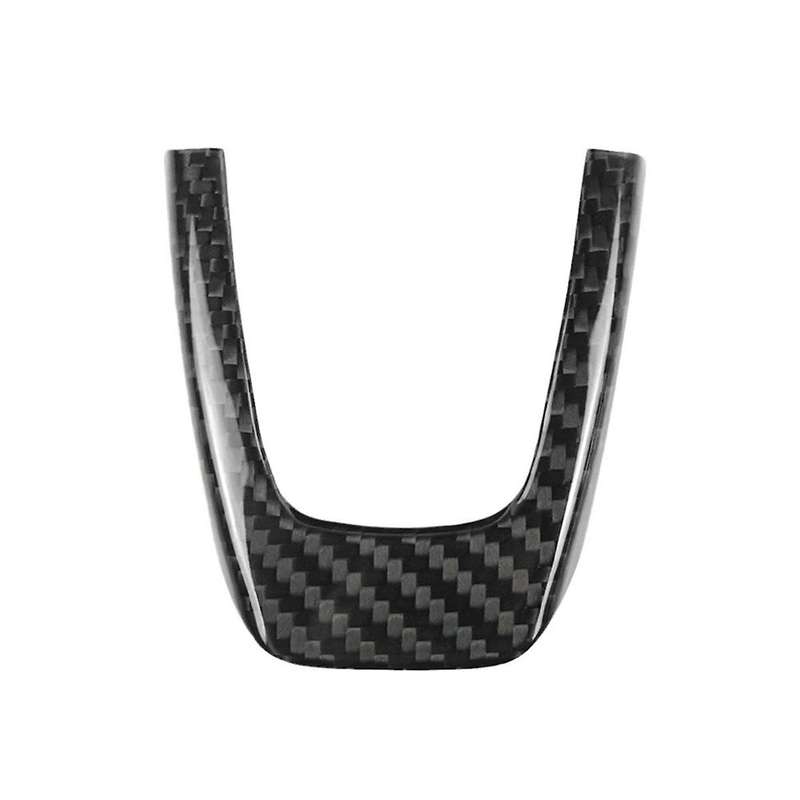 Real Hard Carbon Fiber Sticker for 595 2012 2013 2014 2015 Steering Wheel Trim Accessories
