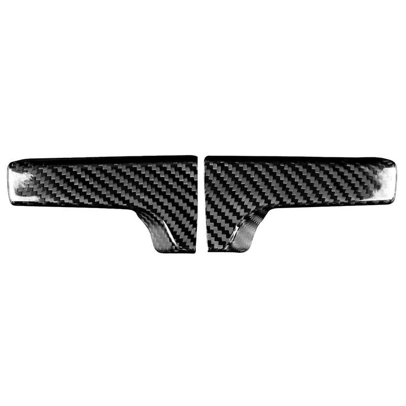 Real Hard Carbon Fiber Sticker for BRZ GR86 2022-2024 Seat Adjustment Handle Interior Trim(Balck)