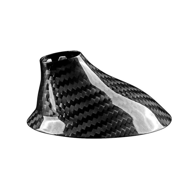 Real Hard Carbon Fiber Sticker for 595 2012+ Car Antenna Fin Cover(Black)