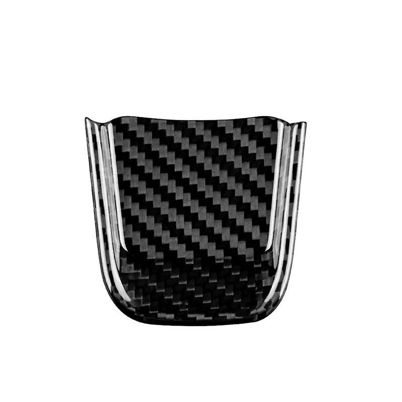 Real Hard Carbon Fiber Sticker for 595 2020 2021 2022 2023 Car Steering Wheel Trim Accessories Blac