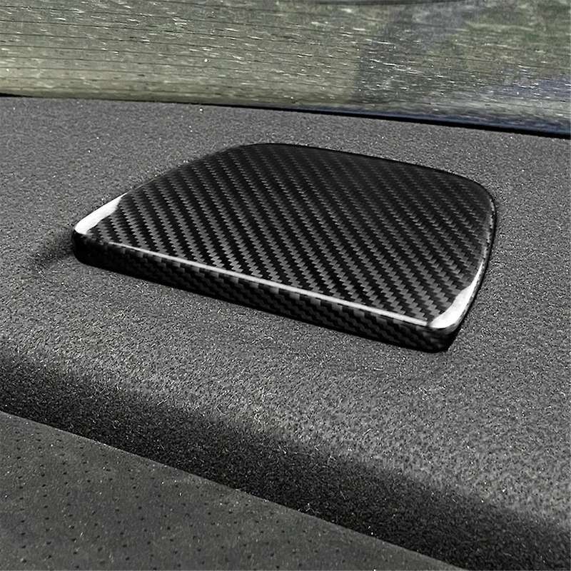 Real Hard Carbon Fiber Trim for BRZ GR86 2022-2024 Rear Seat Top Cover Sticker Accessories LHD RHD