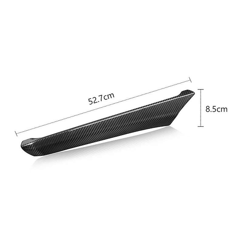 Really Carbon Fiber Car Center Control Side Panel Cover Trim Accessories for C8 2020-2023