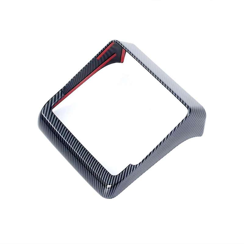 Rear Air Conditioning Vent Cover Interior Accessories for Model 3 2024 Abs Carbon Fiber Rear Screen