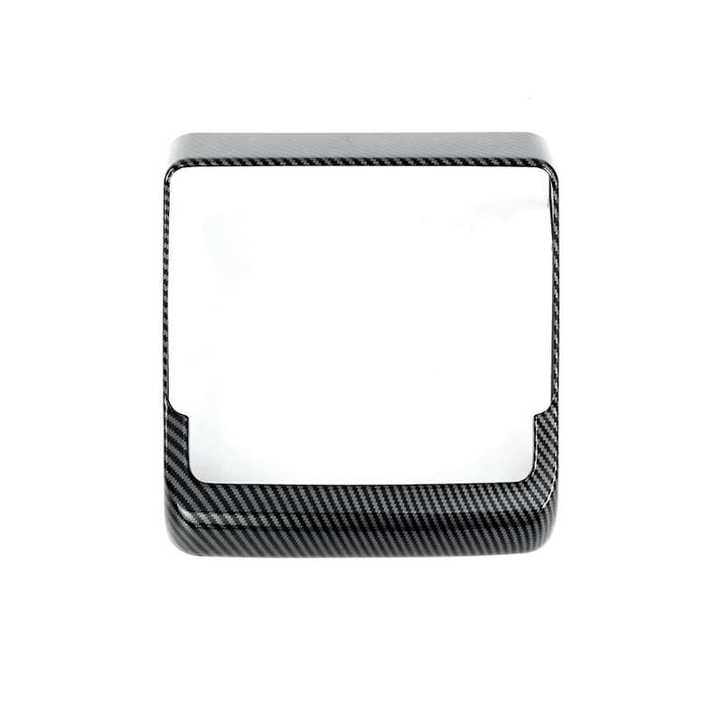 Rear Air Conditioning Vent Cover Interior Accessories for Model 3 2024 Abs Carbon Fiber Rear Screen