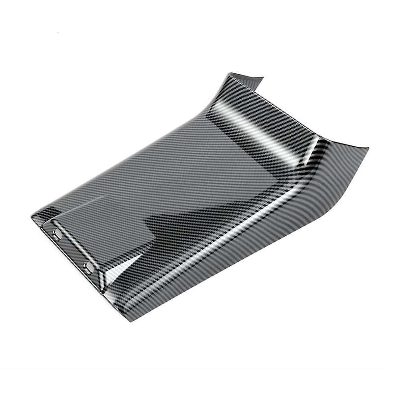 Rear Anti Kick Cover Protector Panel Trim for 2024 Abs Carbon Fiber Interior Accessories