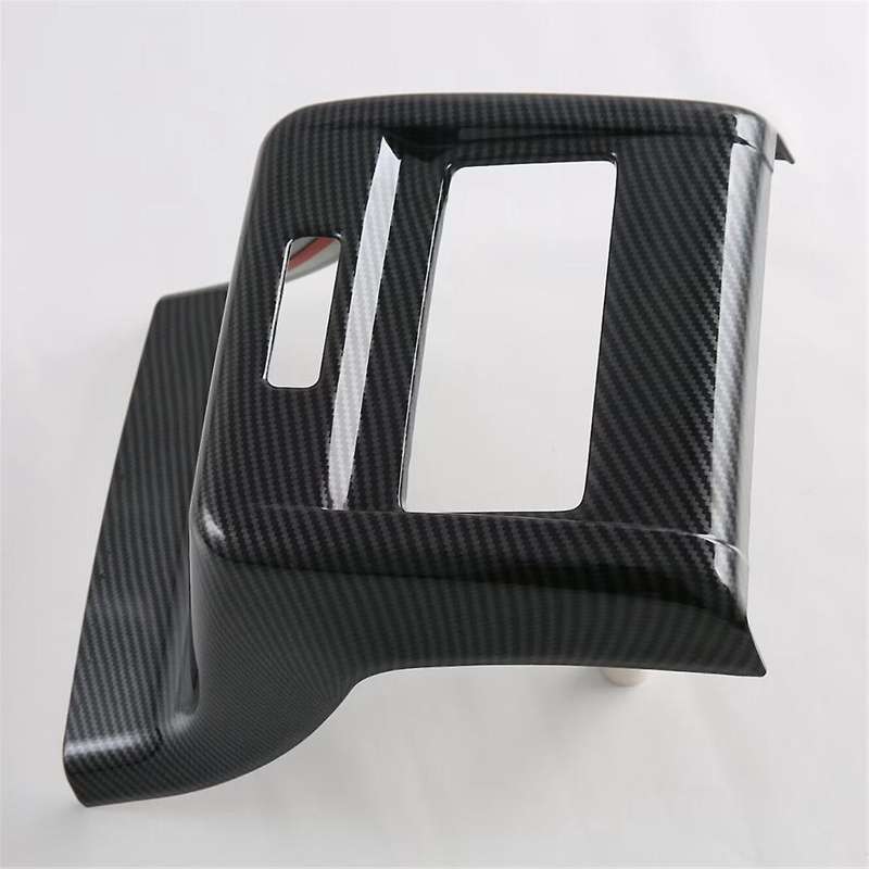 Rear Air Outlet Vent Panel Cover Trim for 2024 2025 Interior Accessories Carbon Fiber