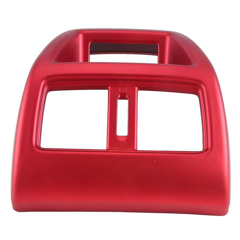Rear Air Outlet Vent Panel Cover Trim Decor for 11th 2022 2023 Red Interior Accessories
