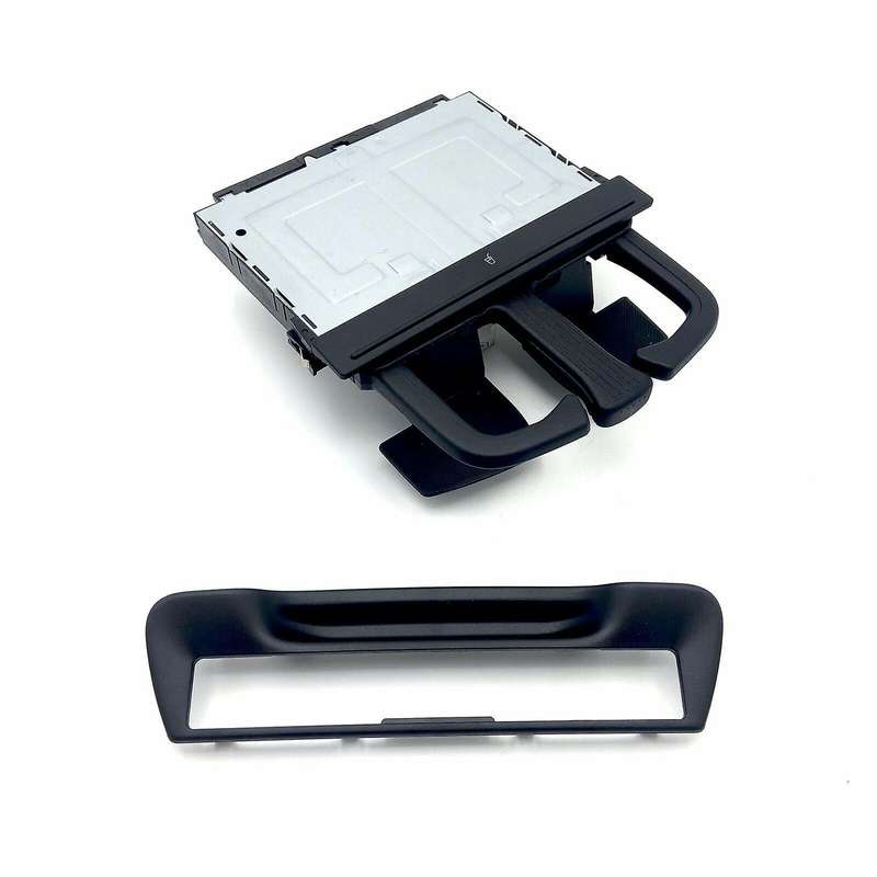Rear Armrest Cup Holder Surround Trim Set Black Fit for- A6 / A7 2011-2016 8P0885995B 6PS / 4G88632
