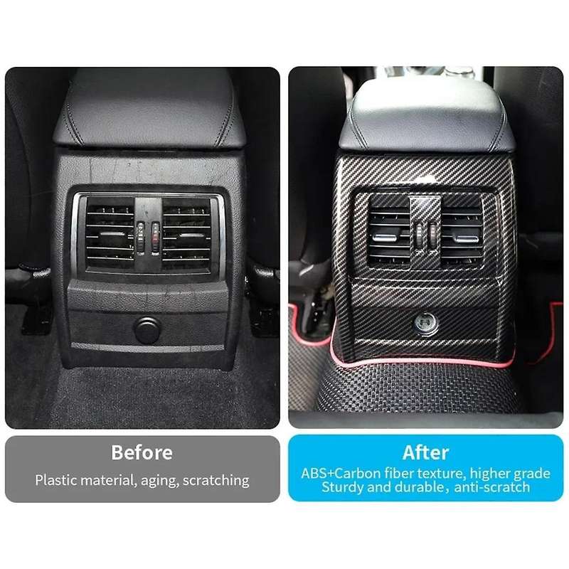 Rear Armrest AC Box Protector Cover Air Conditioning Vent Cover Trim for F30 F32 F34 GT 3 4 Series 2