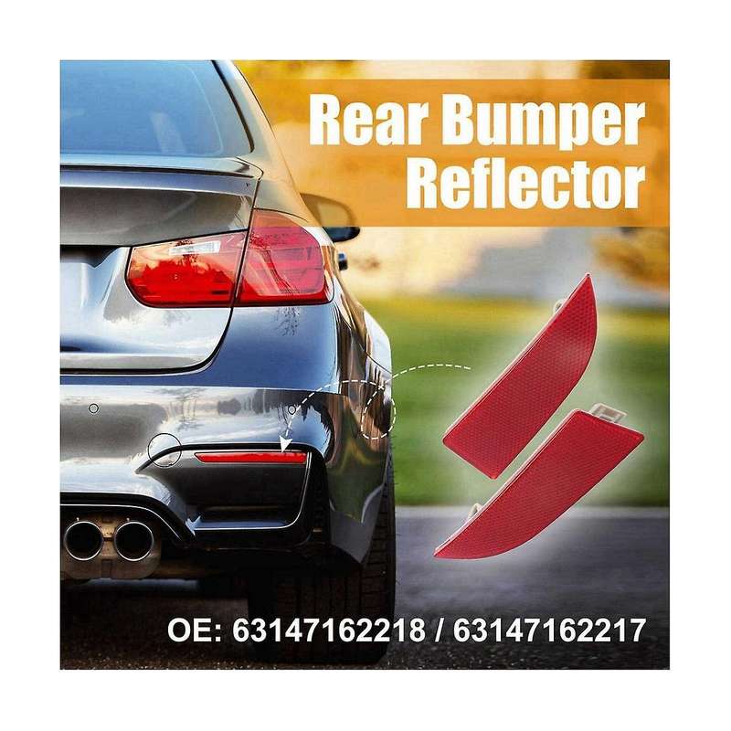 Rear Bar Brake Reflector Warning Light Bumper Side Marker Reflector Car for E83 X3 2007-2010 631471
