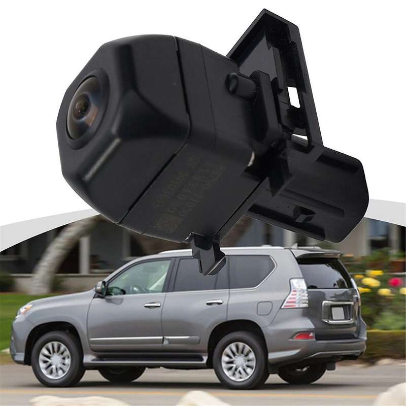 Rear Backup Camera Rear View Camera Black 86790-60120 for GX 460 2010 - 2013