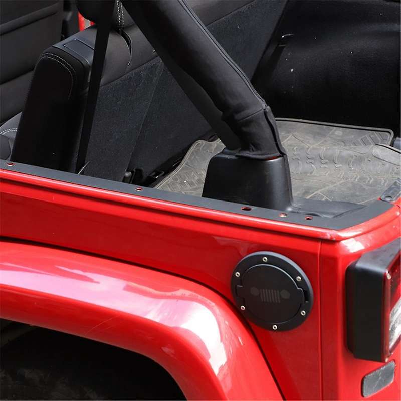 Rear Body Tub Rail Protector Trunk Cargo Shelf Side Cover for Wrangler Jk 2011-2017 4 Door Cargo Be