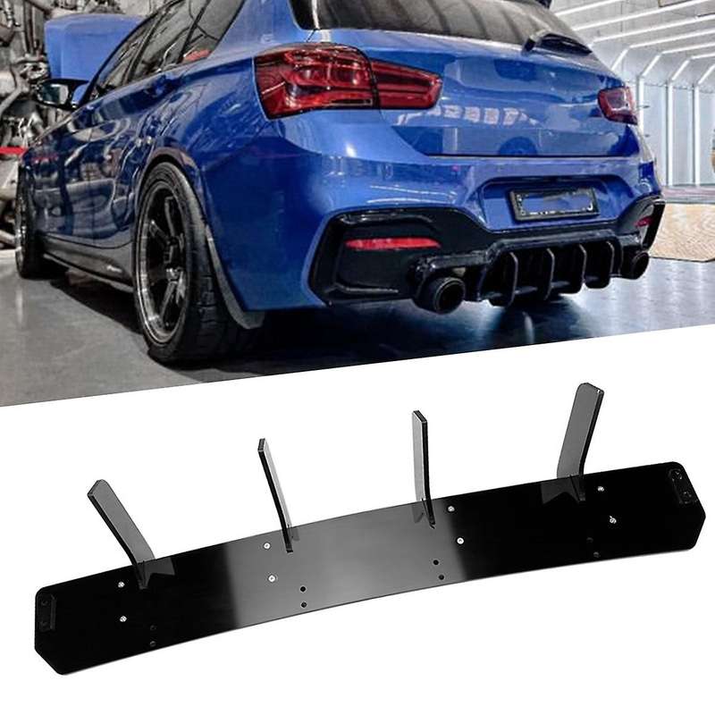 Rear Bumper Diffuser Spoiler Lip for 1 Series F20 M140i M Sport 2015-2019