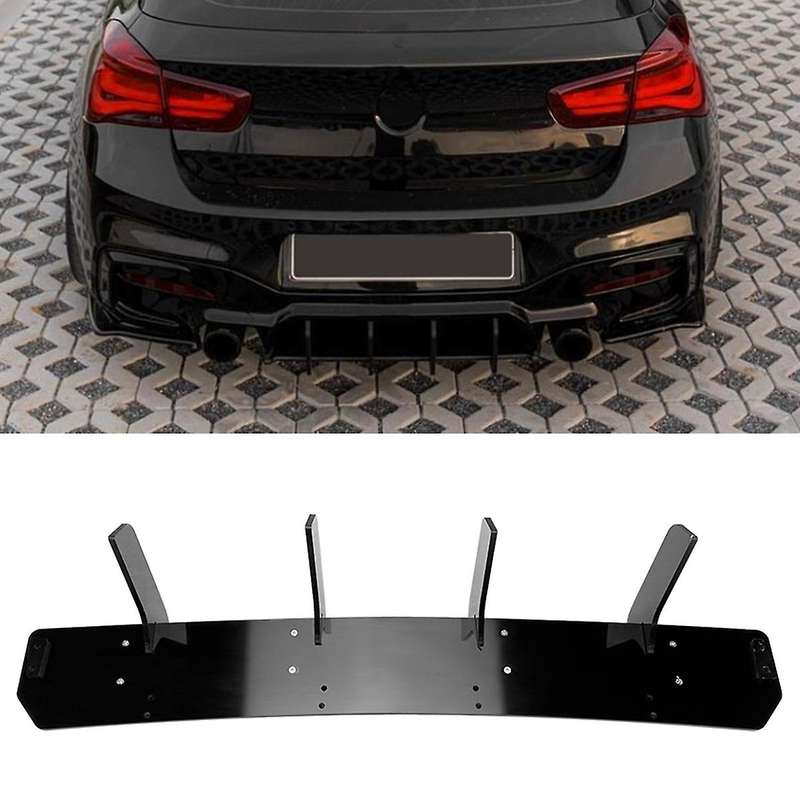 Rear Bumper Diffuser Spoiler Lip for 1 Series F20 M140i M Sport 2015-2019