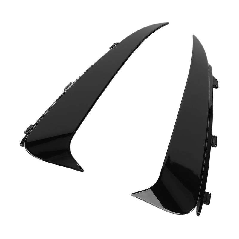 Rear Bumper Canard Flaps Spoiler Cover Trim Accessories for C Class W205 2015-2021 Coupe
