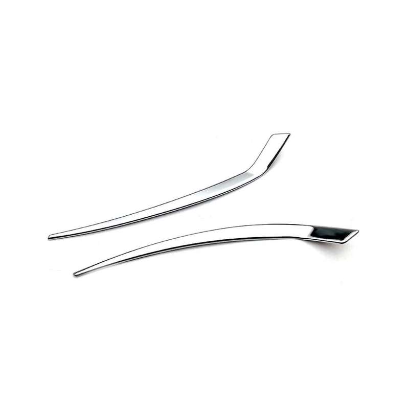 Rear Bumper Fog Light Cover Trim for Prius 60 Series 2023 Accessories, Chrome 2pcs