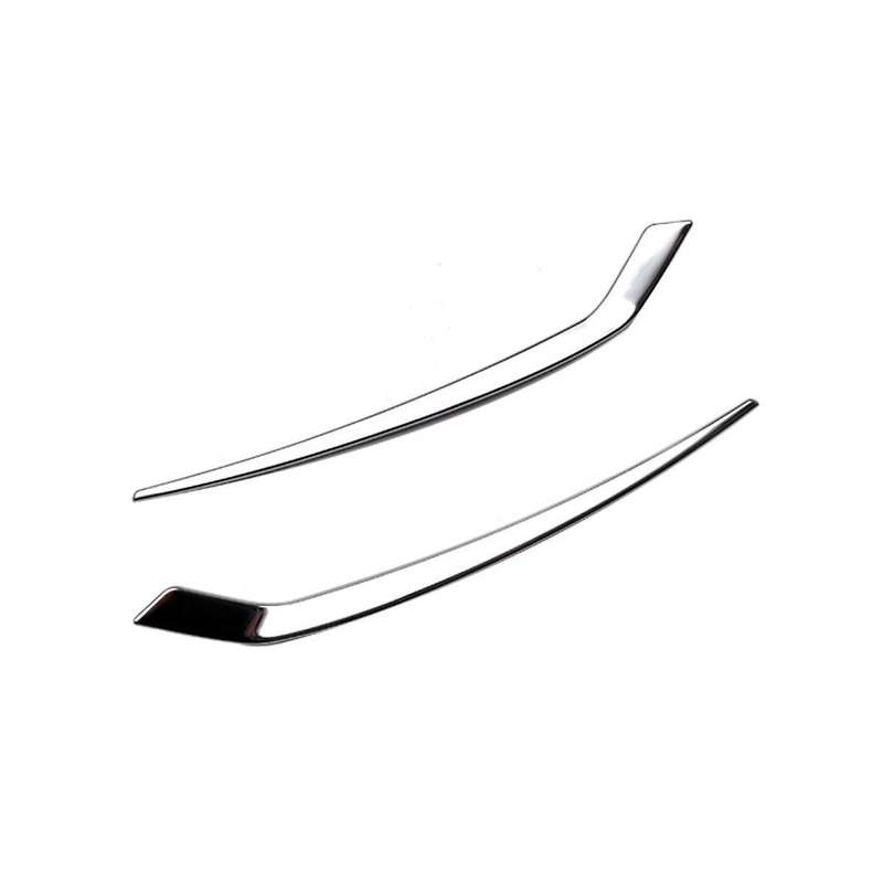 Rear Bumper Fog Light Cover Trim for Prius 60 Series 2023 Accessories, Chrome 2pcs