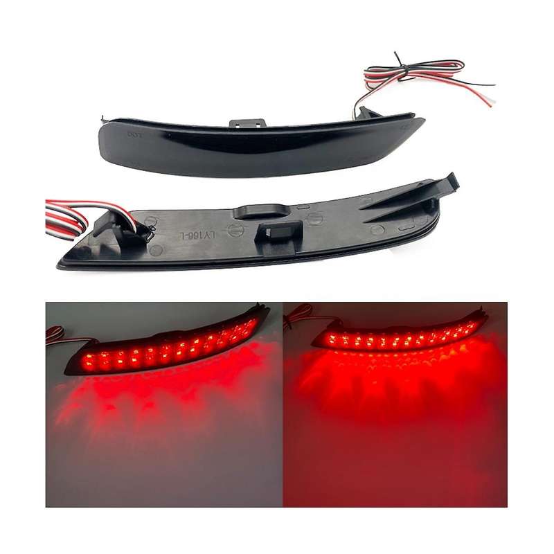 Rear Bumper Left+right Reflector Tail Light Lamp Taillight for X5 2012-2016 Car Decorative 63147847